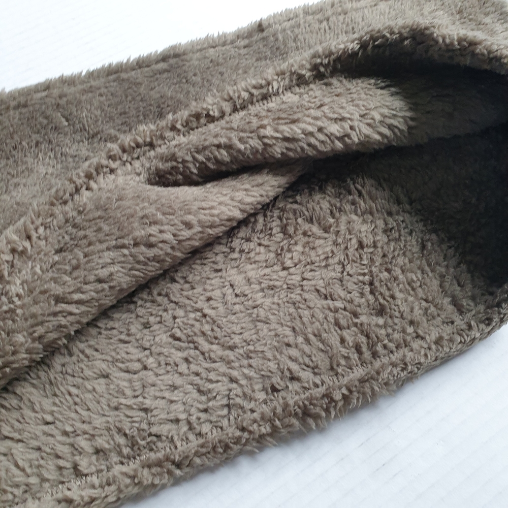 32° Degrees Faux Double Sided Plush Sherpa Infinity Warm Winter Long Scarf OS - Picture 5 of 15